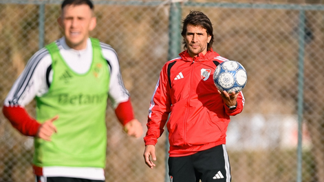 Leo Ponzio prepara la formación para su debut como DT de River