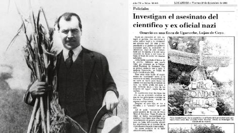 Don Enrique. Así llamaban a Brücher en Ugarteche, donde fue torturado hasta la muerte. Los Andes reflejó en sus páginas el misterioso asesinato. / Los Andes