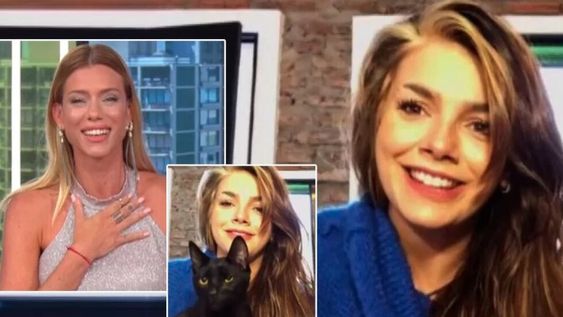 Nicole Neumann frenó una nota con Natalie Pérez para hablar de su gatito