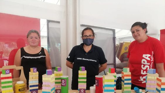Mujeres godoycruceñas fabrican juegos infantiles de madera