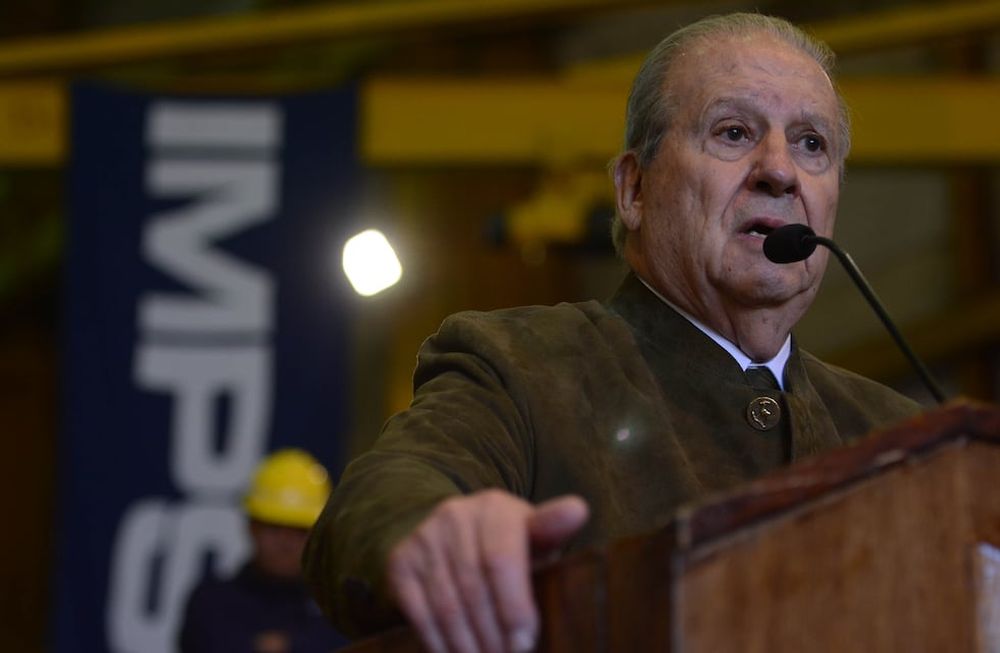 El empresario mendocino Enrique Pescarmona es uno de los 50 que ofrecieron dinero para quedar absueltos en la Causa Cuadernos.