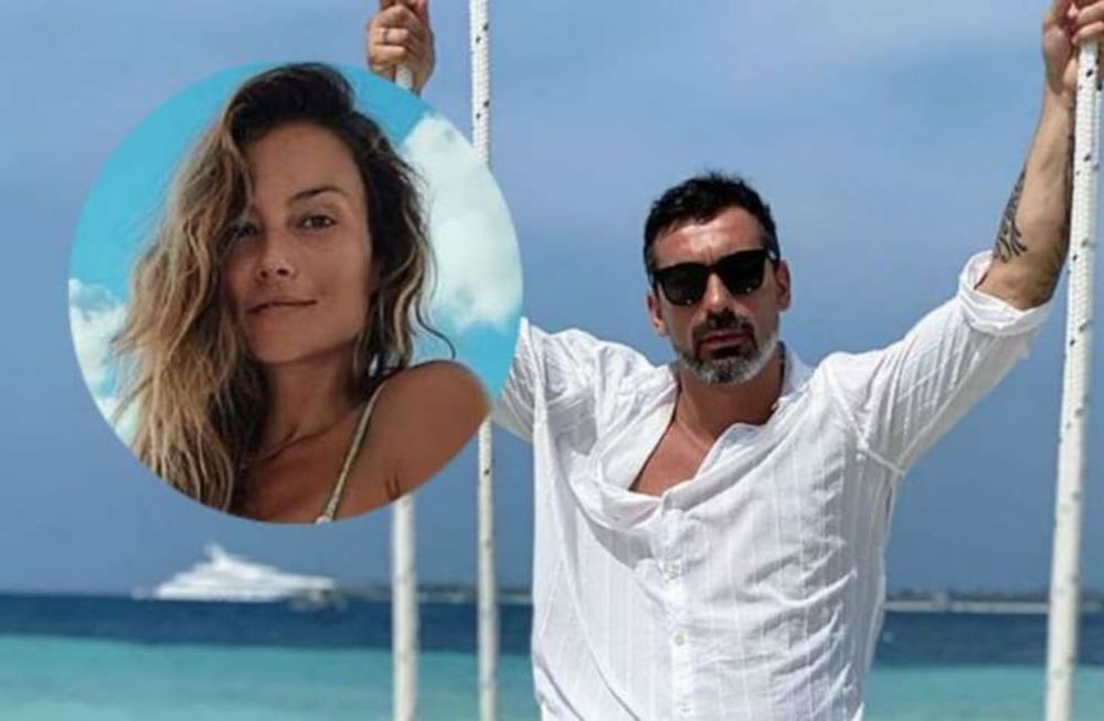 La novia del Pocho Lavezzi, y una foto que roza la censura