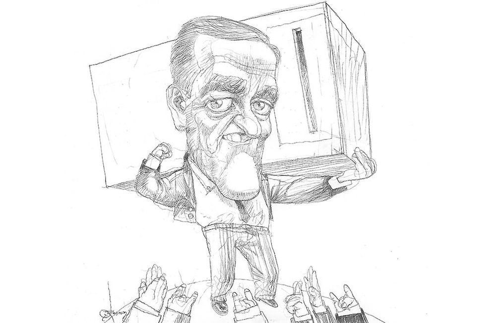 El protagonismo de Cornejo será inevitable, en primer lugar porque volverá a ser candidato; y por otra parte porque su temperamento así lo impone. / Foto: caricatura: gabriel fernandez.