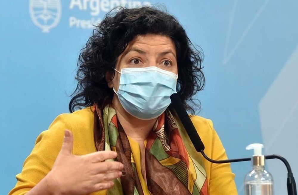 “Se está muy cerca de cumplir con el objetivo de llegar al 60% de cobertura con dos dosis”, aseguró Vizzotti.