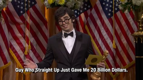 Saturday Night Live volvió a parodiar a Javier Milei, esta vez, junto a Trump: Me tiró USD 20 mil millones.