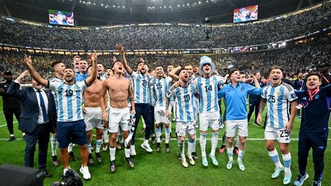 La selección argentina se consagró campeona del mundo. (@Argentina)