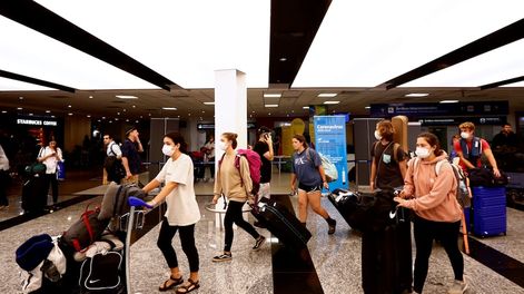 Aeropuerto de Ezeiza, el único habilitado por ahora para el ingreso de extranjeros (AP)