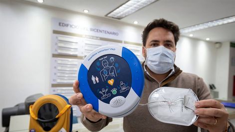 Los Andes | La Legislatura es un espacio cardioasistido ya que además de su desfibrilador ha capacitado a su personal. Ignacio Blanco / Los Andes