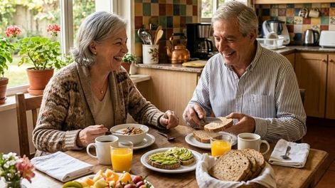 Los Andes | pareja feliz. adultos mayores felices