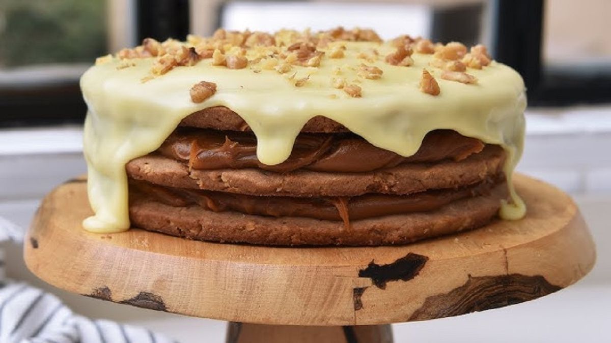 La torta alfajor keto que te hacía falta y no sabias: receta de solo 30 minutos