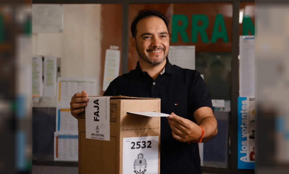 Juan Pablo Valdés se impuso en Corrientes y es el nuevo gobernador.