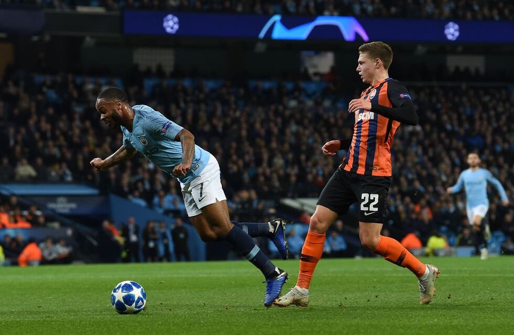 El increíble penal que le dieron al Manchester City ante el Shakhtar Donetsk