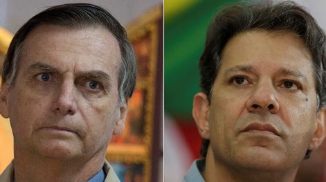 A horas de las elecciones en Brasil: Bolsonaro vs Haddad, expectativa sudamericana