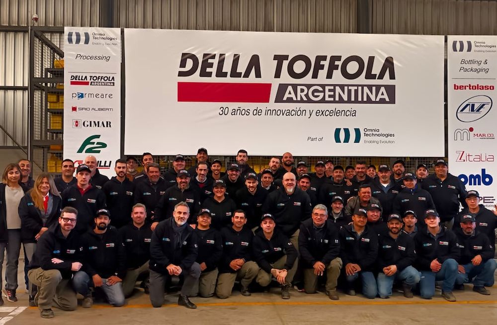30 años de Della Toffola Argentina: “Con un equipo así podemos tener éxitos muy importantes”