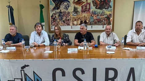 El encuentro del martes en SMATA.