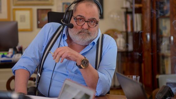 Jorge Lanata, negativo en el hisopado de Covid-19