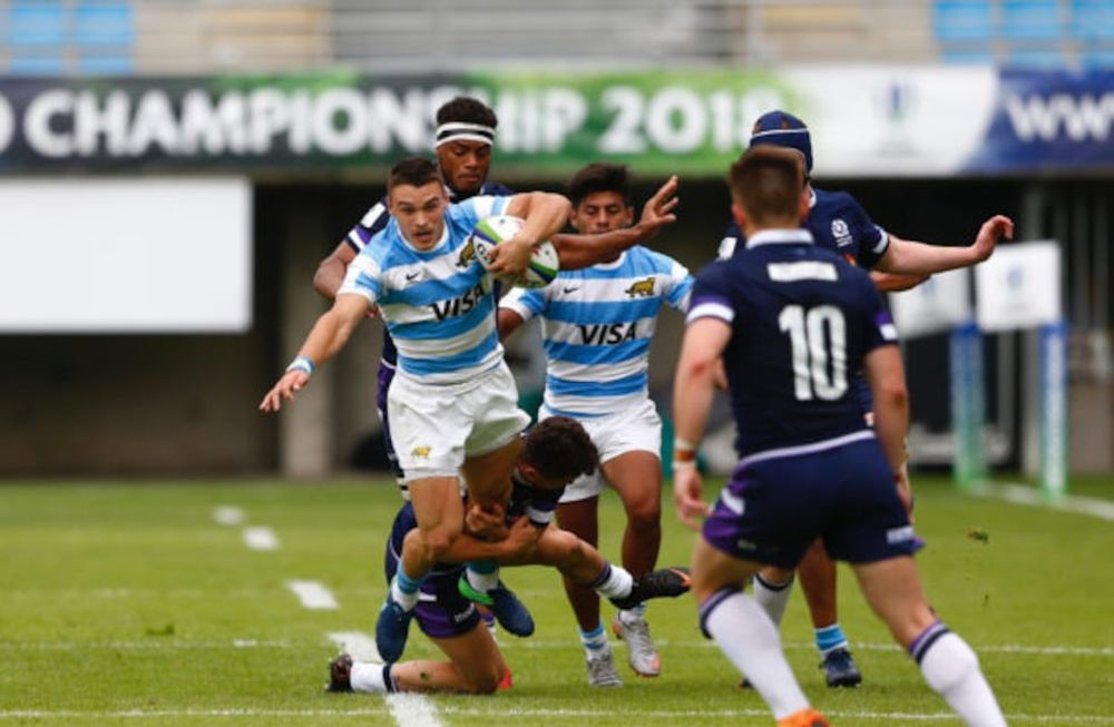 Con presencia mendocina, Los Pumitas vencieron a Escocia en el Mundial Sub20