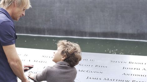Los Andes | Estuvo a metros de las Torres Gemelas el 11-S y volvió 18 años después junto a su hijo para revivir el atentado. Foto: Gentileza David English
