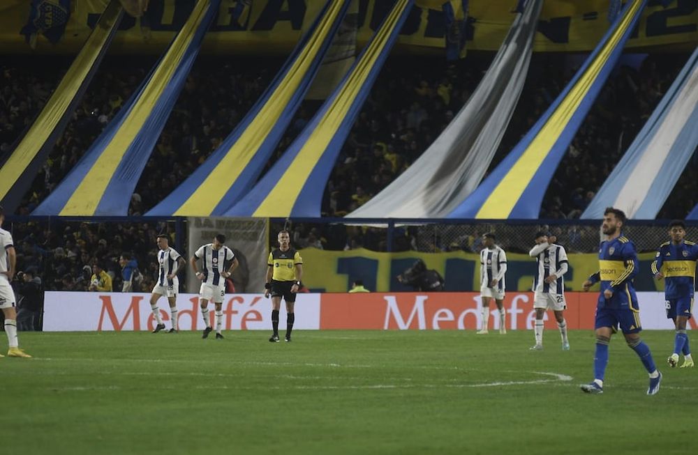 Boca vs Talleres en la bombonera (Federico López Claro / La Voz)