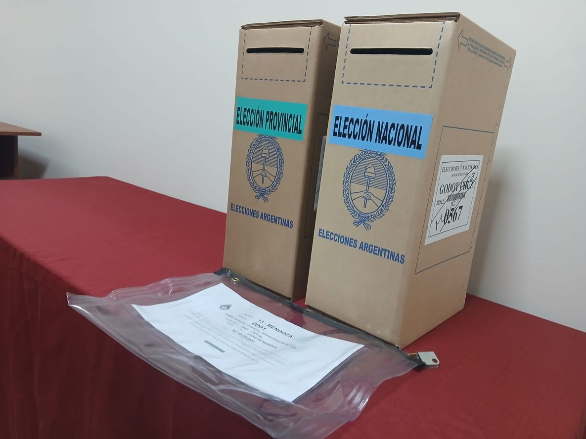 Las urnas para las elecciones nacionales y provinciales estarán distinguidas por colores.&nbsp;