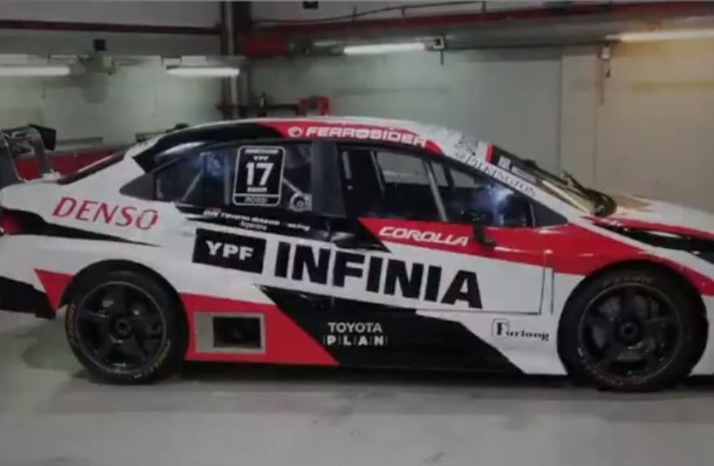 Se presentó el Toyota del Súper TC2000