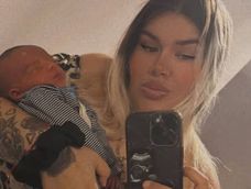 Morena Rial junto a su hijo, Amadeo.