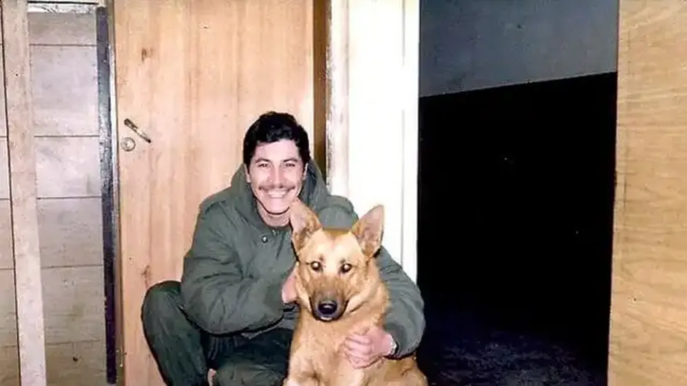 Mortero, el perro argentino que fue soldado prisionero en la Guerra de Malvinas.