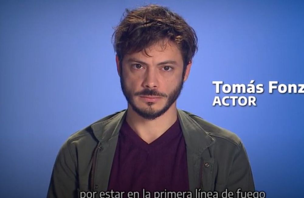 La Asociación Argentina de Actores salió a defender a Tomás Fonzi.
