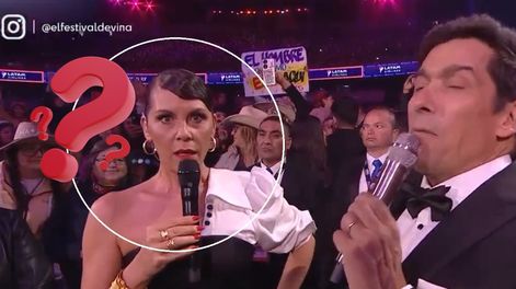 Papelón en Viña 2025: la coanimadora Paola Volpato se quedó en blanco y la liquidaron en redes