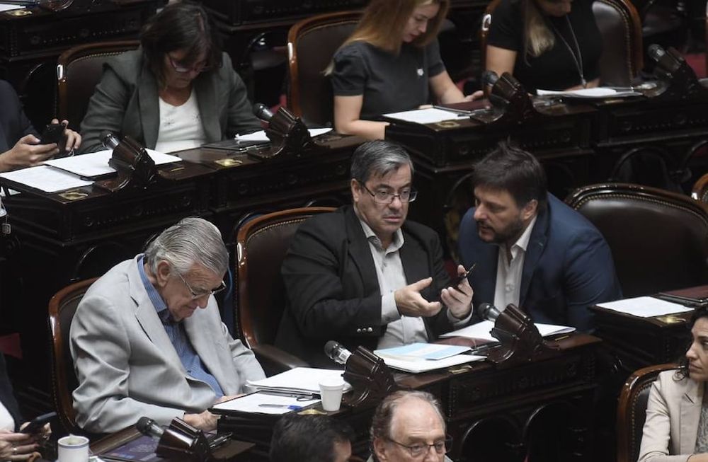 Germán Martínez: Hay cosas concretas que tiene que ver con recursos para la provincias, con aprietes para las provincias (Foto: Federico López Claro)