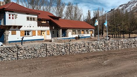 Una escuela rural de Malargüe.