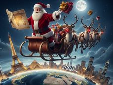 Santa Tracker: por dónde va Papá Noel en tiempo real