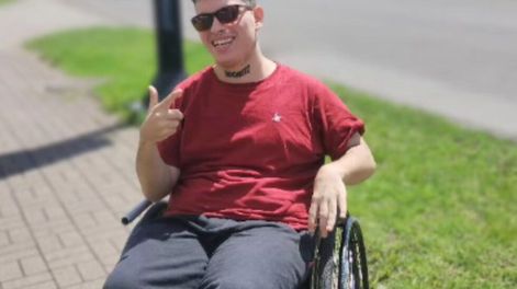 Los Andes | Agus, el freestyler mendocino que quiere ganar su “batalla” más importante para mejorar su calidad de vida. Foto: Gentileza Agustín Penesi