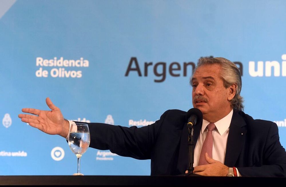Para Giacobbe & Asociados el anuncio del Presidente Fernández de decretar restricciones hasta fin de abril sumó casi un 60% entre “indignación y bronca”. / Gentileza