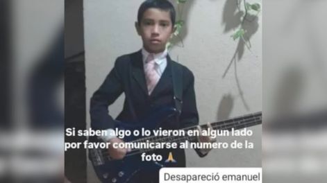 Los Andes | Alerta Sofia por un nene de 12 años