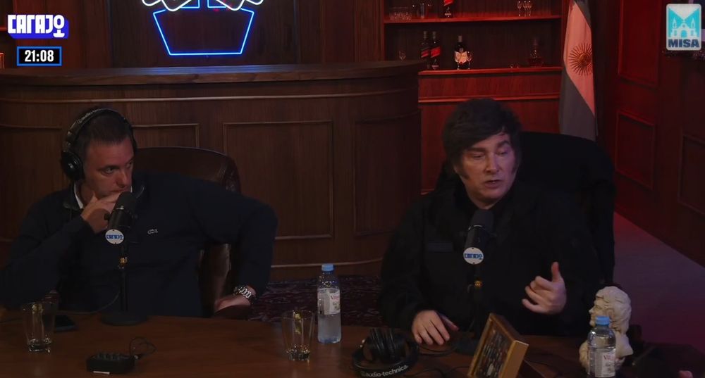 Javier Milei volvió a atacar a los periodistas: Son las prostitutas de los políticos