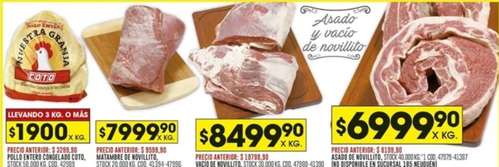 El asado de novillito 