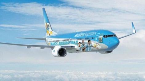 Argentina es el tercer país en el mundo con mayor aumento de reservas aéreas a Rusia