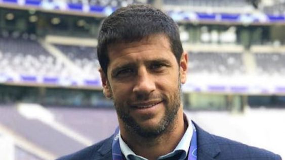 Sebastián Dominguez, hoy panelista de ESPN FC, bancó el festejo de Carlitos Tevez. / Gentileza.