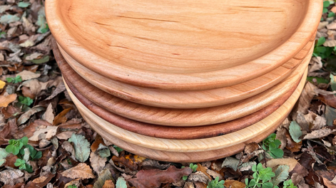 Reciclaje paso a paso en casa para los platos de madera