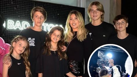 Los Andes | Wanda Nara de la polémica por la “piñata sexual” de su cumpleaños.
