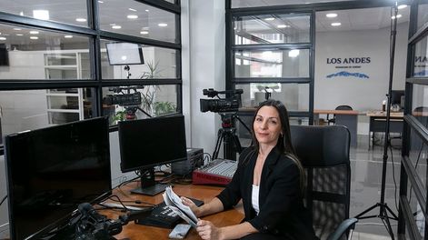 Los Andes | Laura Rez Masud comenzará un ciclo de entrevistas en Diario Los Andes. Foto: Marcelo Álvarez / Los Andes