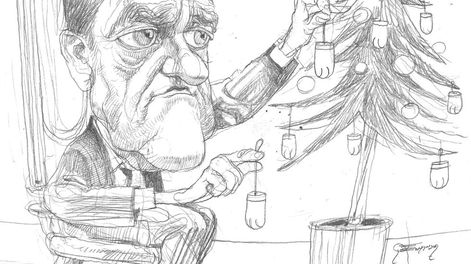 Caricatura: Gabriel Fernández.