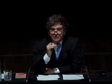 Milei homenajeó a Adam Smith en el Palacio Libertad. Milei homenajeó a Adam Smith en el Palacio Libertad.