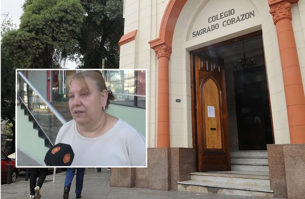 María del Carmen Abad, representante legal del colegio Sagrado Corazón. habló del caso de la nena mendocina fallecida en el parque acuático de Córdoba / El Doce