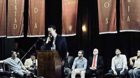 Las Fuerzas del Cielo: lanzaron el brazo armado de Milei (Gentileza)