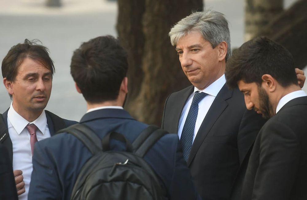 Declara en Tribunales Federales de Mendoza el señor Gonzalo Aliaga en el caso del Juez Federal Walter BentoFoto: José Gutierrez / Los Andes