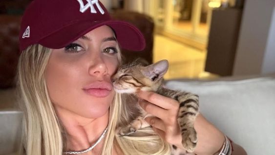 Wanda Nara se confundió y publicó una foto en una cuenta desconocida.