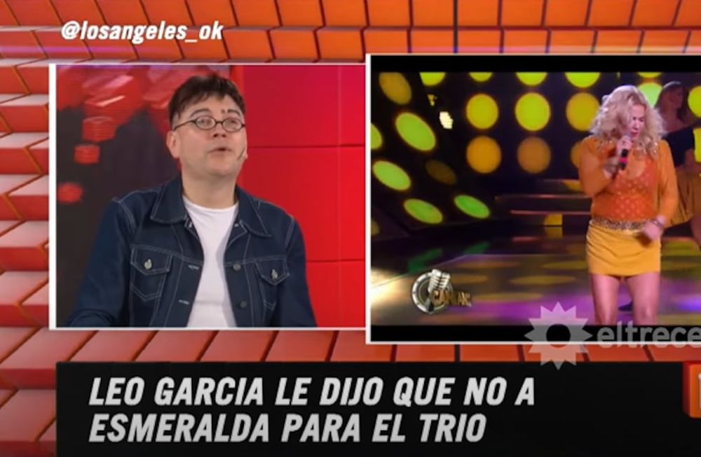 La actriz tuvo una dura reacción con el músico y lo amenazó de hacer todo lo posible para impedir que forme parte del certamen emitido por El Trece.
