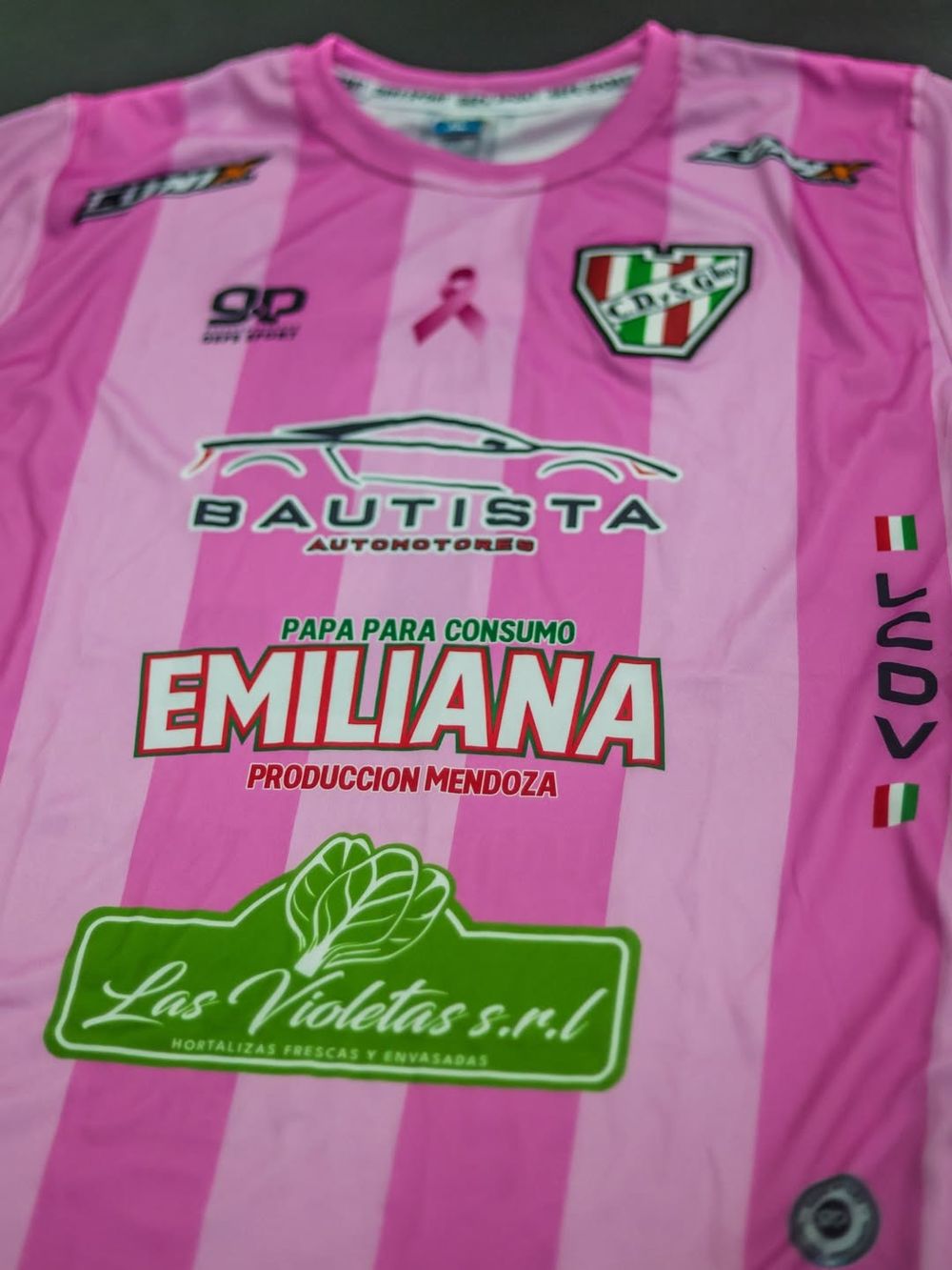 Un símbolo de lucha: Guaymallén vestirá de rosa frente a Andes Talleres